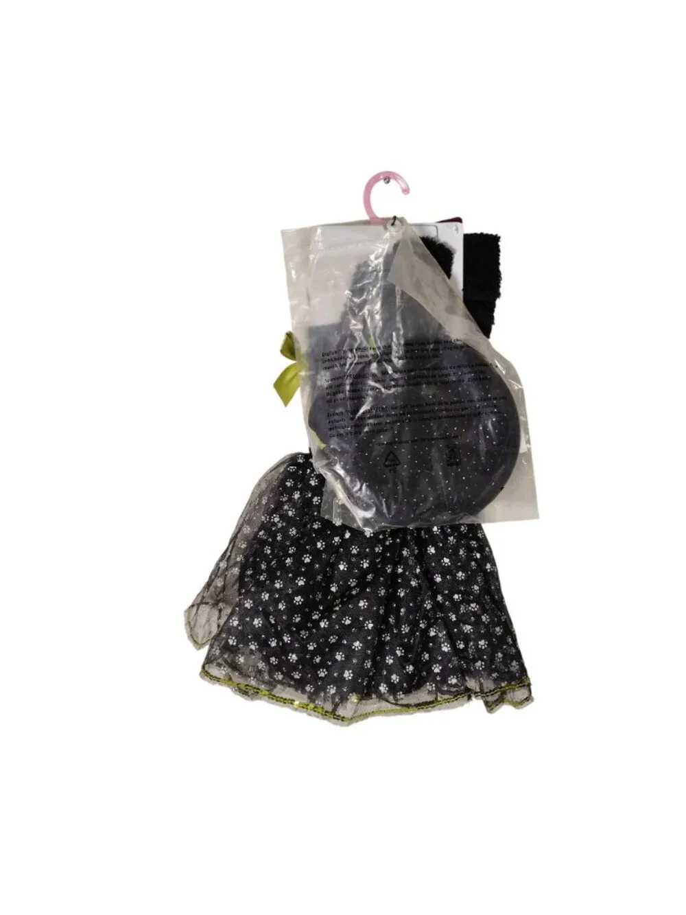 Celebrate Girls S (6/6X) Witchy Kitty Complete Halloween Costume